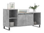 TV stand, concrete grey, 100x35x55 cm, engineered wood