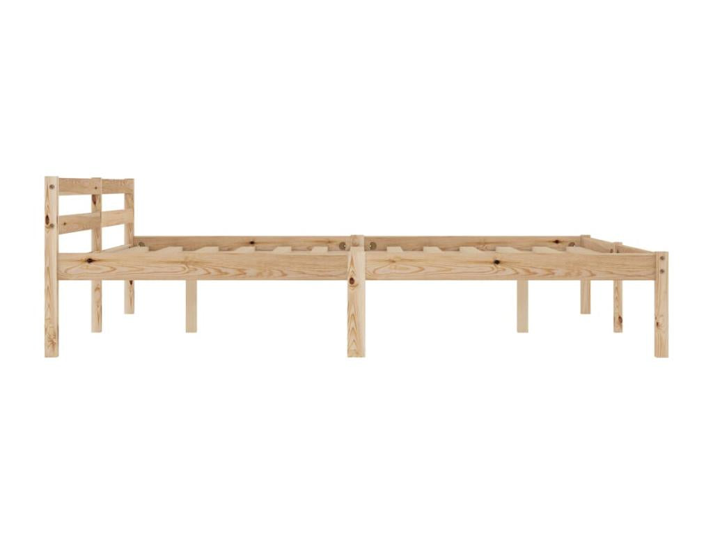 Solid pine wood bed frame 180x200 cm