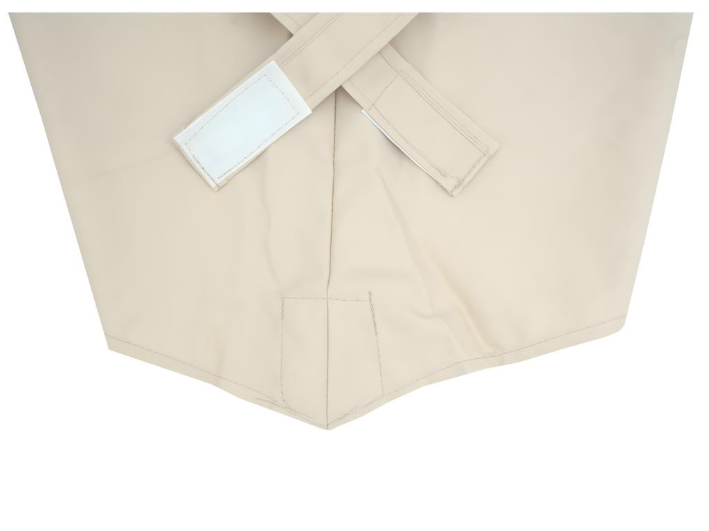 Homzora-A96 Parasol Cover - 8 Round Ribs 3m 220g/m2 Polyester - Replacement cover e.g. for Homzora-A96 Ample Parasol - cream