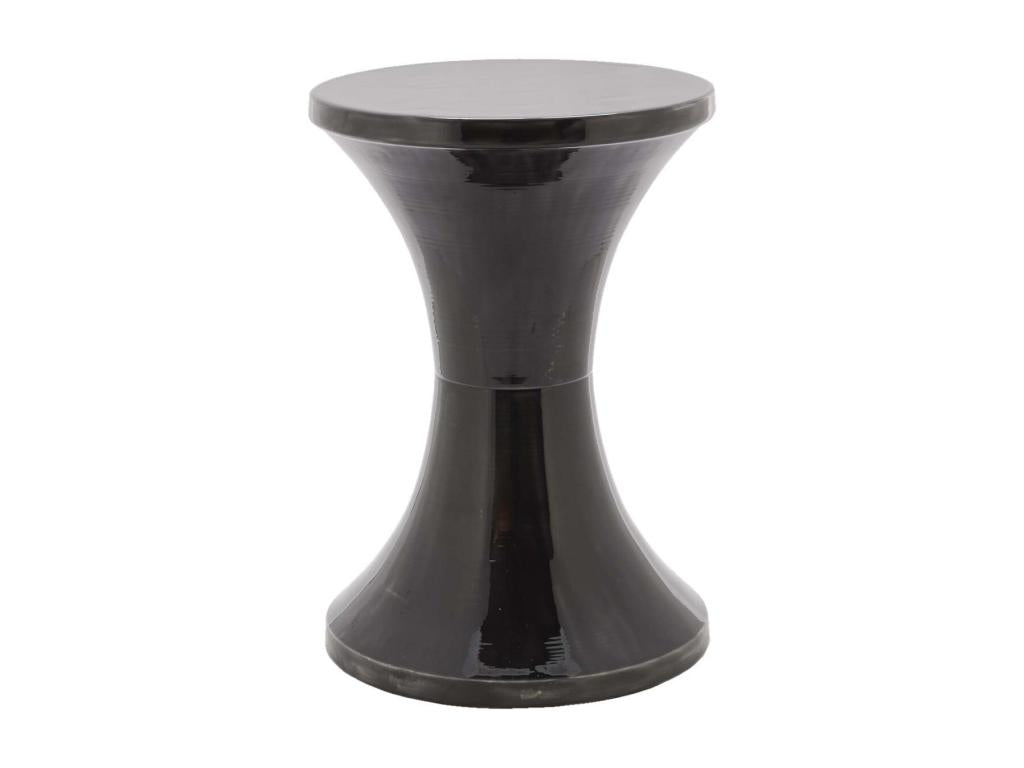 Homzora enameled metal stool