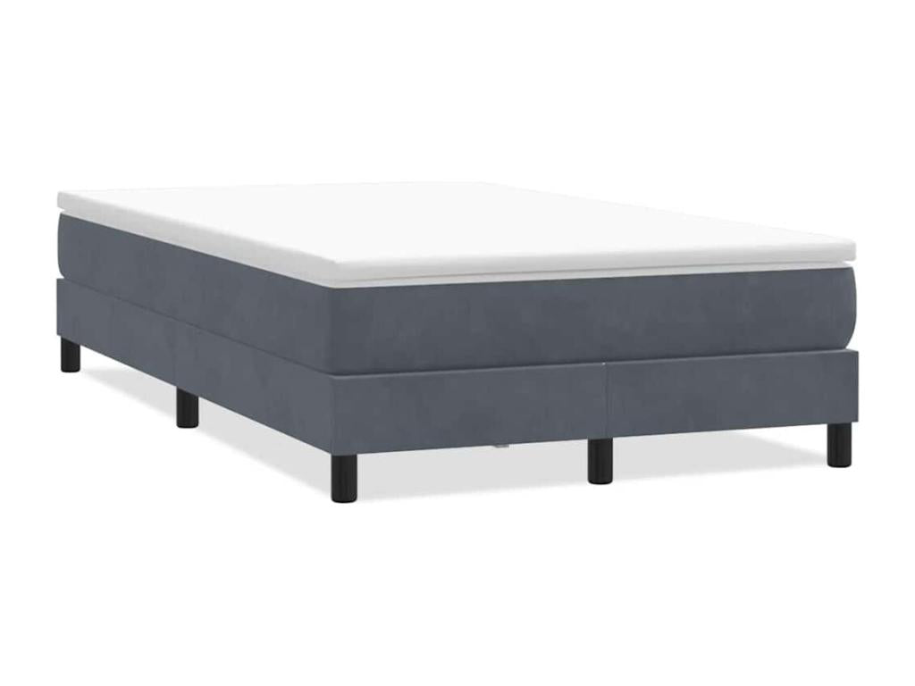 Homzora bed base without mattress, dark grey, 120x220cm