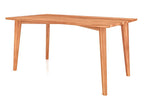 Homzora - Table in natural oiled beech heartwood 90x180
