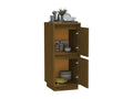 Honey brown sideboard, 31.5x34x75 cm, solid pine wood