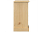 Homzora chest of drawers 112x48x91 cm solid pine wood