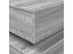 Homzora coffee table with LED lights, Homzora grey, 50x50x40 cm