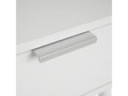 Bedside table/nightstand, white - Length 40 x Depth 30 x Height 45.50 cm