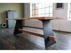 Table - brown Wood - 260x100 cm - Homzora