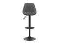 Dark Grey Velvet Bar Stool 10