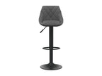 Dark Grey Velvet Bar Stool 10