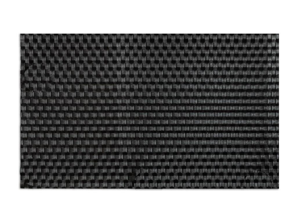 Homzora-view in woven resin for balcony and fence, dark brown color, 0.9x5 m