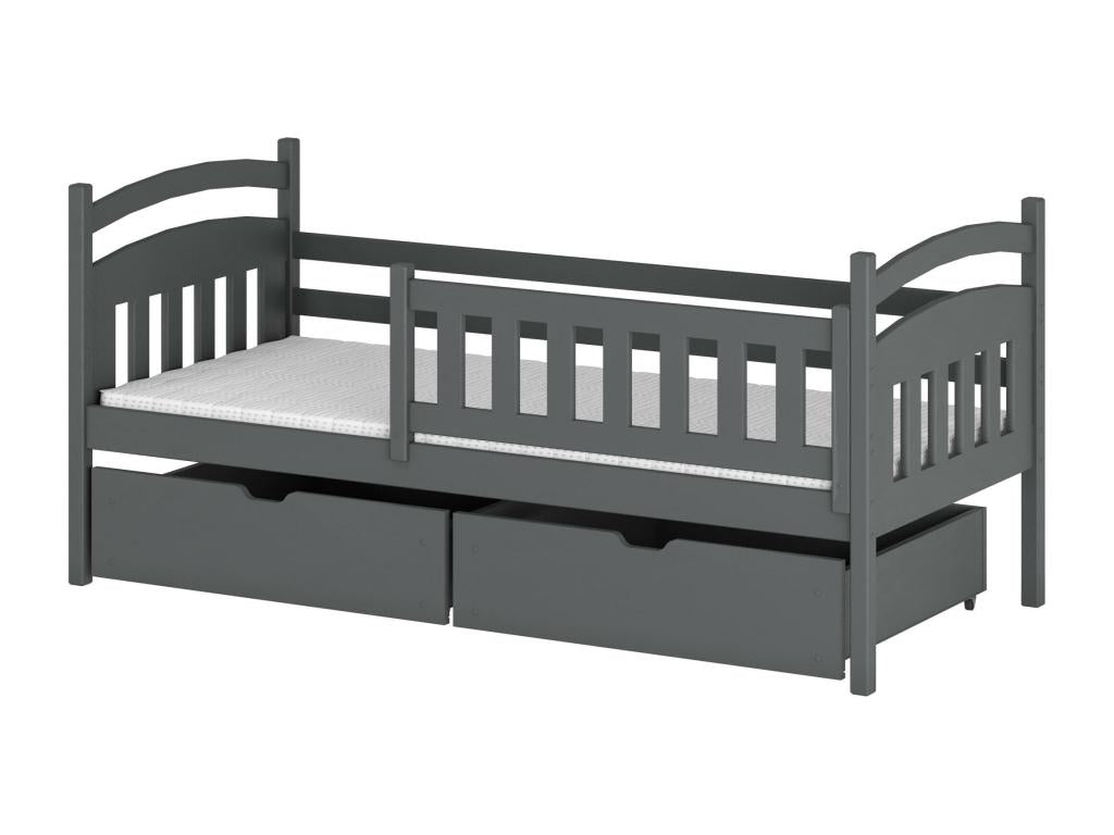Homzora KSB005 children's bed 90x200 cm Graphite
