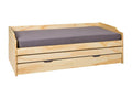Homzora - Multifunctional Bed Pack 90x200 with 2 Homzora Mattresses