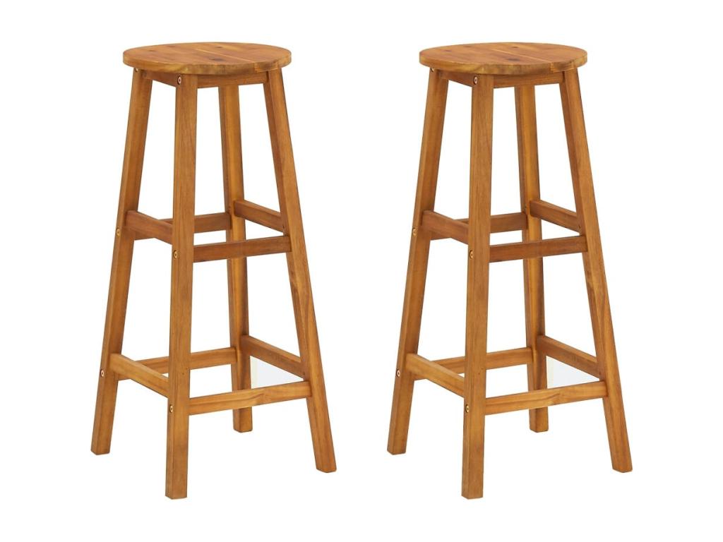 Homzora 3-piece solid wood garden bar set