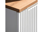 Homzora 50cm 2-Door Vanity Unit, White