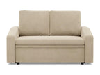 Homzora 2-seater sofa with sleeper function - Beige