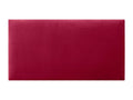 Homzora Smooth Velvet Headboard 95x50 for 80/90 Beds - Red
