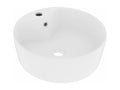 Luxury washbasin with white finish, 36x36x13 cm, 02 0002773