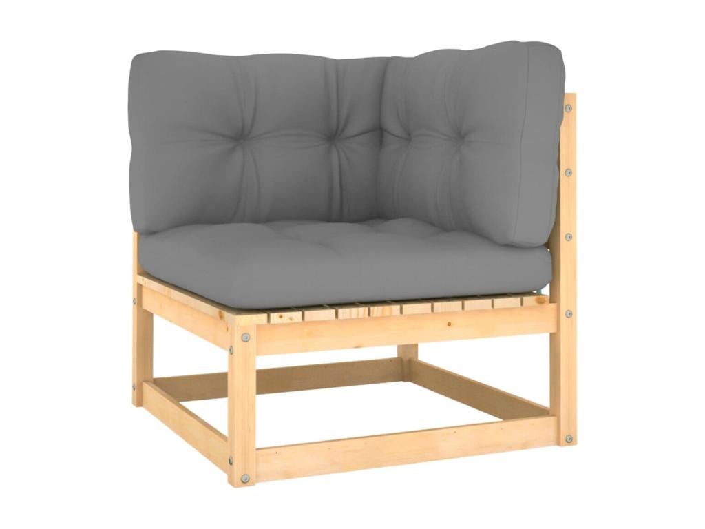 Garden furniture set, brown wood, 70x70x30 cm, 02 0014997