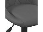 Dark Grey Velvet Bar Stool 10