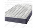Homzora - Mattress Pack 160x200 with 2x20cm Upholstered Bed Bases, Homzora Anthracite, Anthracite Legs 15cm