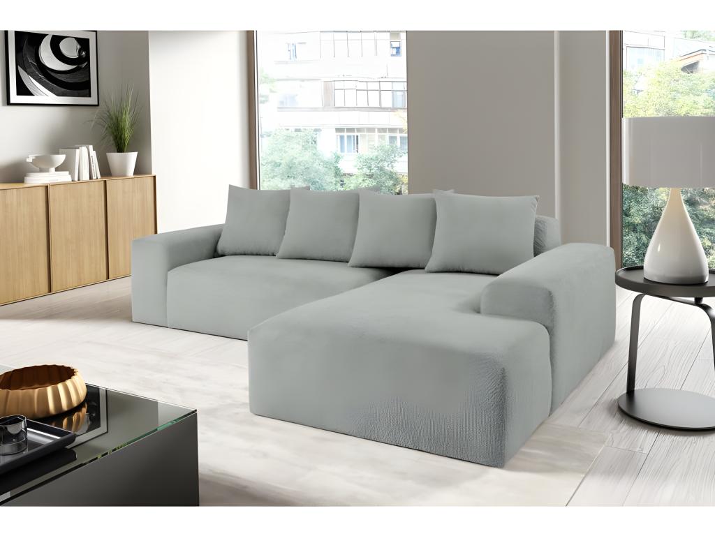Homzora corner sofa with cushions