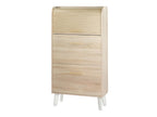 Shoe cabinet with curtain - Homzora n 3