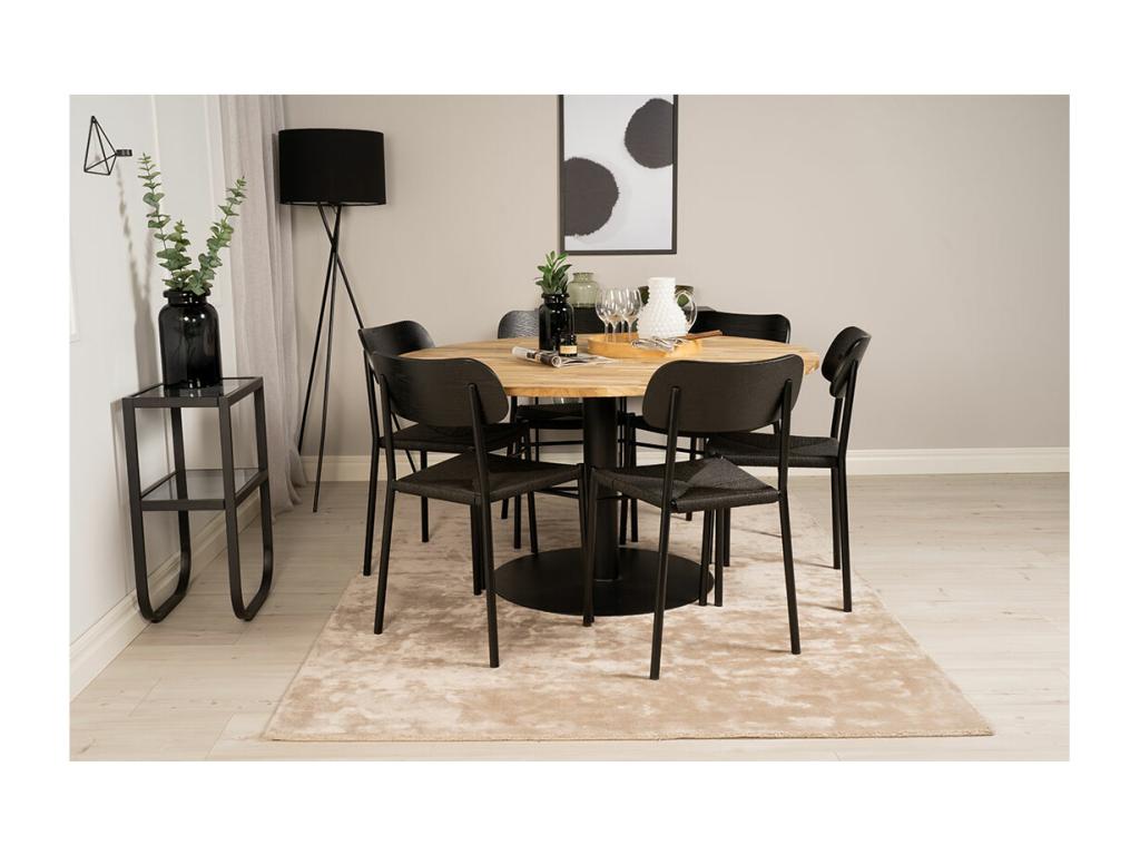 Homzora dining table 140 cm natural.