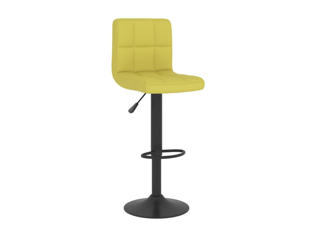 Green Fabric Bar Stool