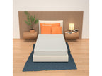 Removable cover mattress 75x190 cm, 14 cm high - For children, made of non-deformable orthopedic Waterfoam - Sim