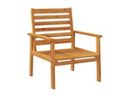Homzora 5-piece solid wood garden furniture set