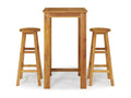 Homzora 3-piece solid wood garden bar set