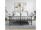 2-piece bedside tables, glossy white, 40x35x47.5 cm