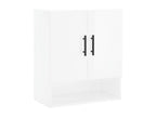Glossy white wall cabinet 60x31x70 Engineered wood