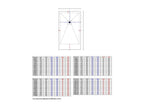 Homzora 3D Ash Smooth Finish Shower Tray with Color Grid - 190x90 cm