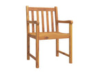 Homzora 9-piece solid wood garden dining set