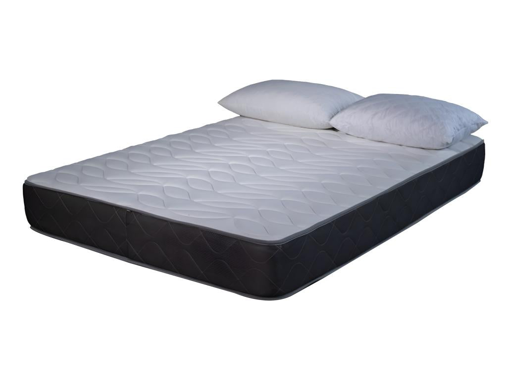 Luxury foam mattress - 160x200 and 2 memory foam comfort pillows 50x70cm - foam - 24cm