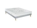 Homzora MORPHOZONE 215 Set: Traditional Graphic 13cm Slatted Base, 100x190cm Latex Legs
