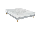 Homzora MORPHOZONE 215 Set: Traditional Graphic 13cm Slatted Base, 100x190cm Latex Legs