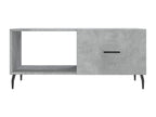Concrete grey coffee table 90x50x40 engineered wood