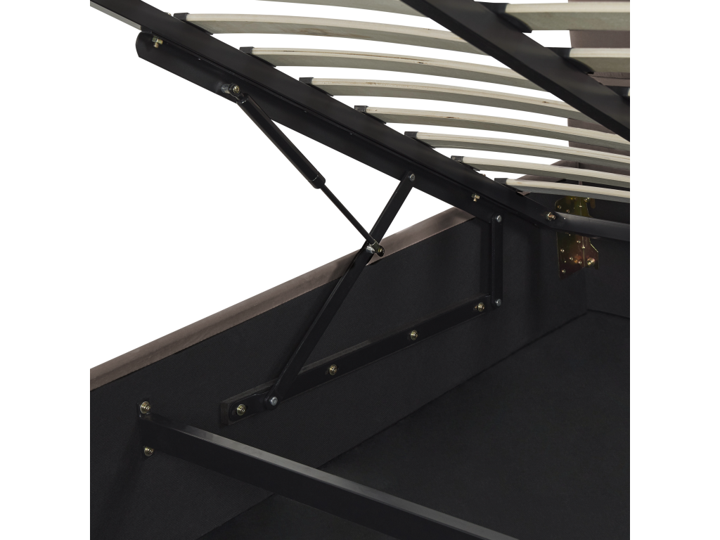 Homzora Velvet Ottoman Bed 180x200 cm Homzora