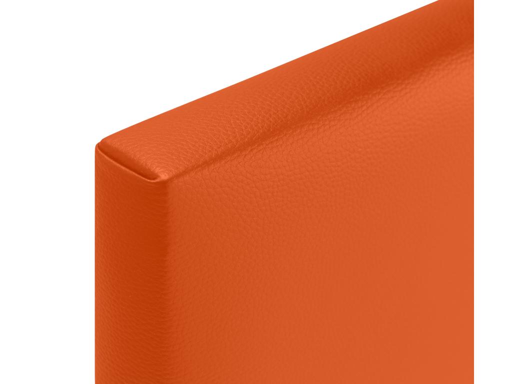 Homzora Smooth Faux Leather Headboard 135x105cm with Legs for 120/135cm Beds - Homzora