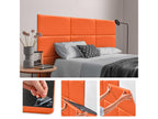 Doucezen Padded Faux Leather Self-Adhesive Wall Panels, Acoustic Absorbing, Shock-Absorbing, Headboards, Doucezen 60x40cm