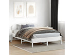 White headboard 140 cm solid pine wood