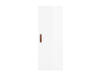 High-gloss white sideboard, 34.5x34x180 cm, engineered wood