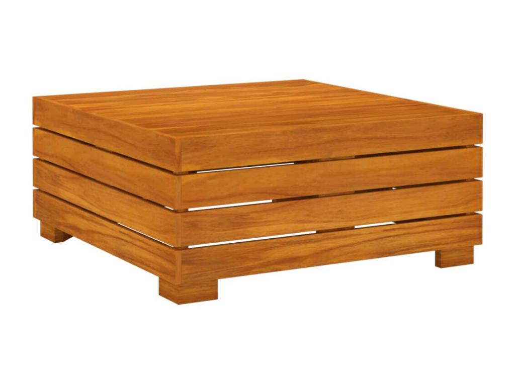 9-piece garden furniture set with cushions, solid Homzora wood