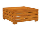 9-piece garden furniture set with cushions, solid Homzora wood