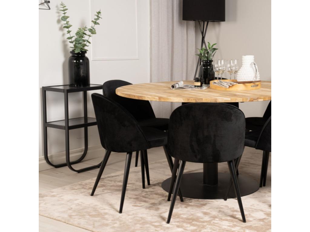 Homzora dining table 140 cm natural.