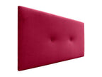 Homzora Smooth Velvet Headboard with Buttons 110x60 Beds 105 - Red