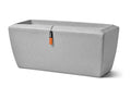 Homzora Arc Rectangular Planter 60x35x40 cm Ivory