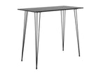 7-piece bar set, black and grey